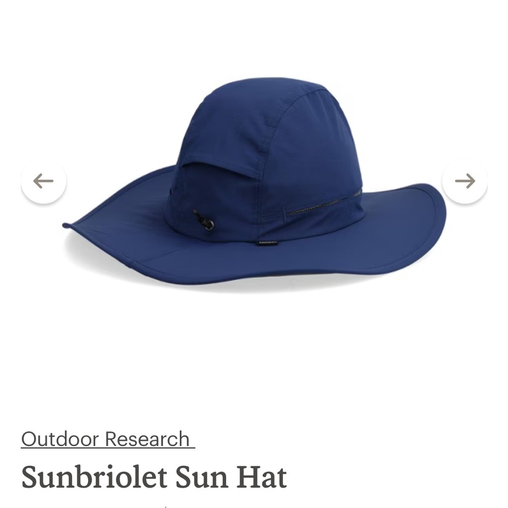 Outdoor Research Navy Sunbriolet Hat Unisex - Picture 3 of 9